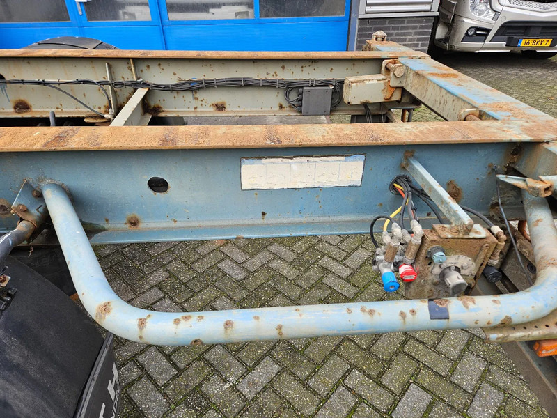 Poluprikolica za prevoz kontejnera/ Poluprikolica sa promenjivim sandukom Krone SDC 27 04B BPW Drum brakes: slika 19