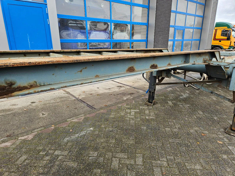 Poluprikolica za prevoz kontejnera/ Poluprikolica sa promenjivim sandukom Krone SDC 27 04B BPW Drum brakes: slika 9