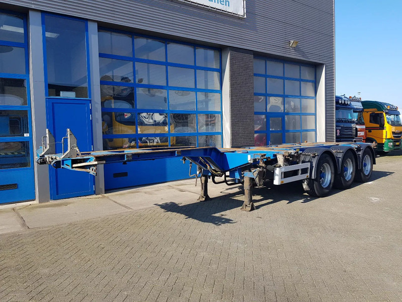 Pacton T3-010 Multi chassis Liftas BPW drum - Poluprikolica za prevoz kontejnera/ Poluprikolica sa promenjivim sandukom: slika 2 Pacton T3-010 Multi chassis Liftas BPW drum - Poluprikolica za prevoz kontejnera/ Poluprikolica sa promenjivim sandukom: slika 2