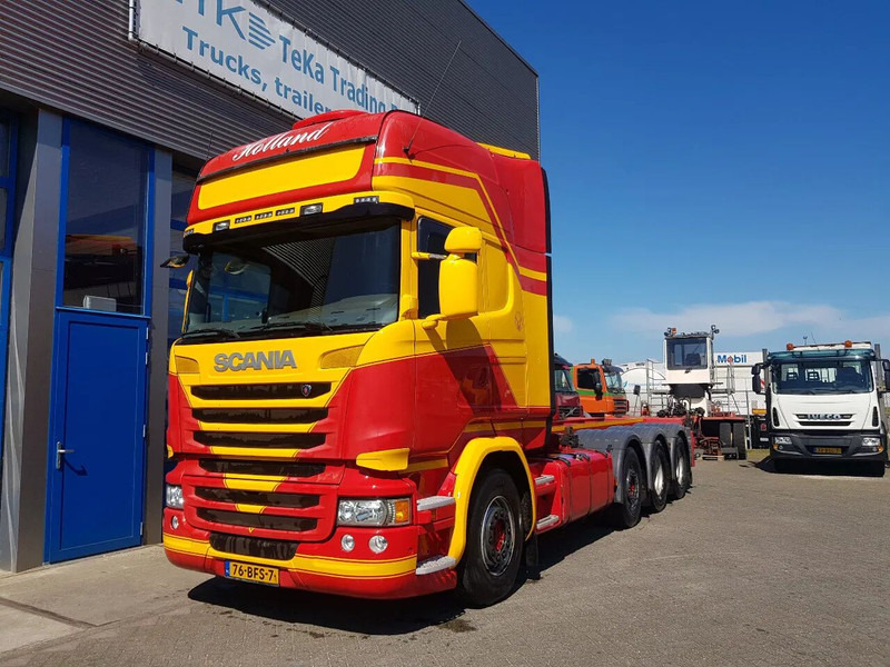 Scania R450 8x2 Topline ADR EX/II, EX/III, FL en AT SCR only - Kamion za prevoz kontejnera/ Kamion sa promenjivim sandukom: slika 1 Scania R450 8x2 Topline ADR EX/II, EX/III, FL en AT SCR only - Kamion za prevoz kontejnera/ Kamion sa promenjivim sandukom: slika 1