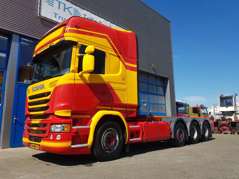 Scania R450 8x2 Topline ADR EX/II, EX/III, FL en AT SCR only - Kamion za prevoz kontejnera/ Kamion sa promenjivim sandukom: slika 1 Scania R450 8x2 Topline ADR EX/II, EX/III, FL en AT SCR only - Kamion za prevoz kontejnera/ Kamion sa promenjivim sandukom: slika 1
