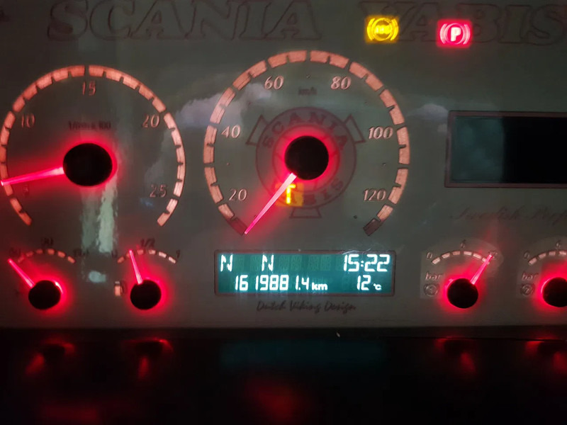 Tegljač Scania R500 V8 Showtruck Open uitlaat Standairco Retarder: slika 18