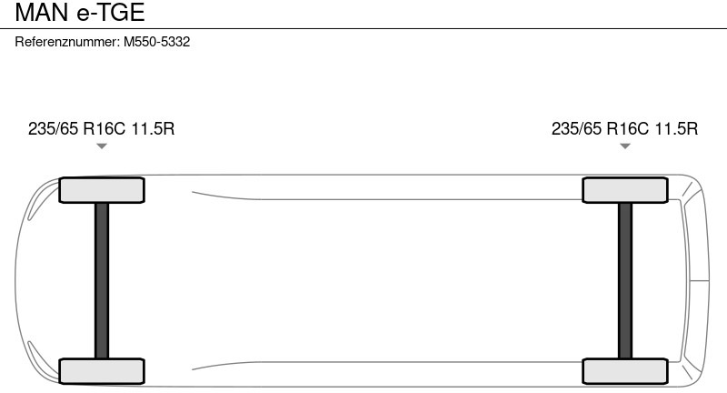 MAN E-TGE - Furgon, Električno dostavno vozilo: slika 2 MAN E-TGE - Furgon, Električno dostavno vozilo: slika 2