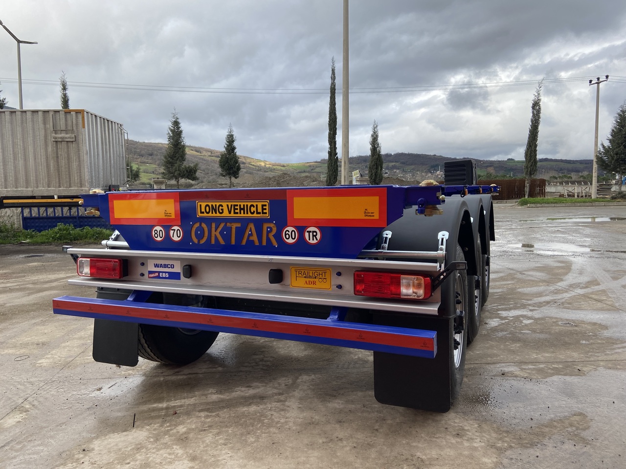 OKTAR ADR CONTAINER TRAILER 20 FEET 2023 - Poluprikolica za prevoz kontejnera/ Poluprikolica sa promenjivim sandukom: slika 3 OKTAR ADR CONTAINER TRAILER 20 FEET 2023 - Poluprikolica za prevoz kontejnera/ Poluprikolica sa promenjivim sandukom: slika 3