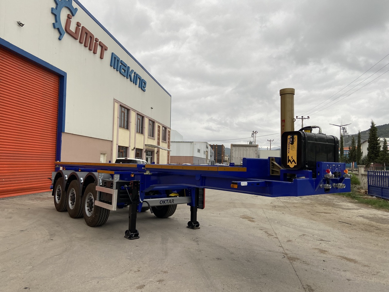 OKTAR CONTAINER TIPPER TRAILER ADR 2025 - Poluprikolica za prevoz kontejnera/ Poluprikolica sa promenjivim sandukom: slika 2 OKTAR CONTAINER TIPPER TRAILER ADR 2025 - Poluprikolica za prevoz kontejnera/ Poluprikolica sa promenjivim sandukom: slika 2