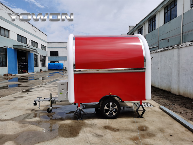YOWON Fully customized food vending cart mobile street fast food trailer - Prikolica za hrane: slika 2 YOWON Fully customized food vending cart mobile street fast food trailer - Prikolica za hrane: slika 2