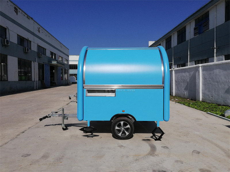YOWON small fiberglass food vending trailer hot dog cart for Europe - Prikolica za hrane: slika 4 YOWON small fiberglass food vending trailer hot dog cart for Europe - Prikolica za hrane: slika 4