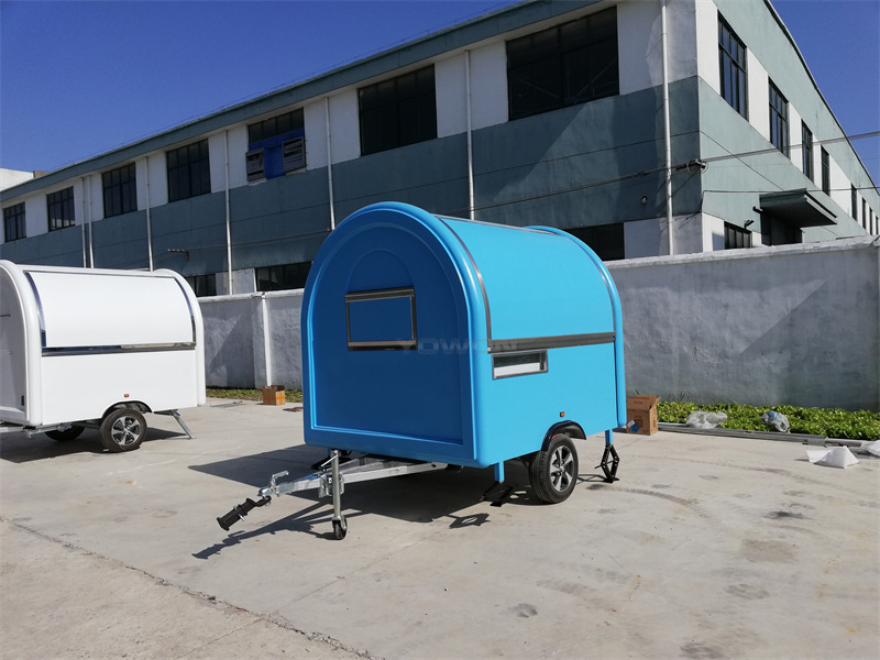 YOWON small fiberglass food vending trailer hot dog cart for Europe - Prikolica za hrane: slika 5 YOWON small fiberglass food vending trailer hot dog cart for Europe - Prikolica za hrane: slika 5