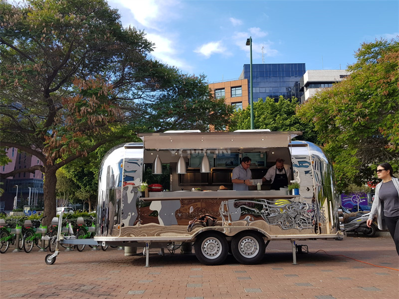 Yowon customized concession food trailer catering cart - Prikolica za hrane: slika 1 Yowon customized concession food trailer catering cart - Prikolica za hrane: slika 1