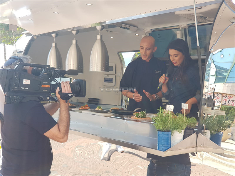 Yowon customized concession food trailer catering cart - Prikolica za hrane: slika 3 Yowon customized concession food trailer catering cart - Prikolica za hrane: slika 3