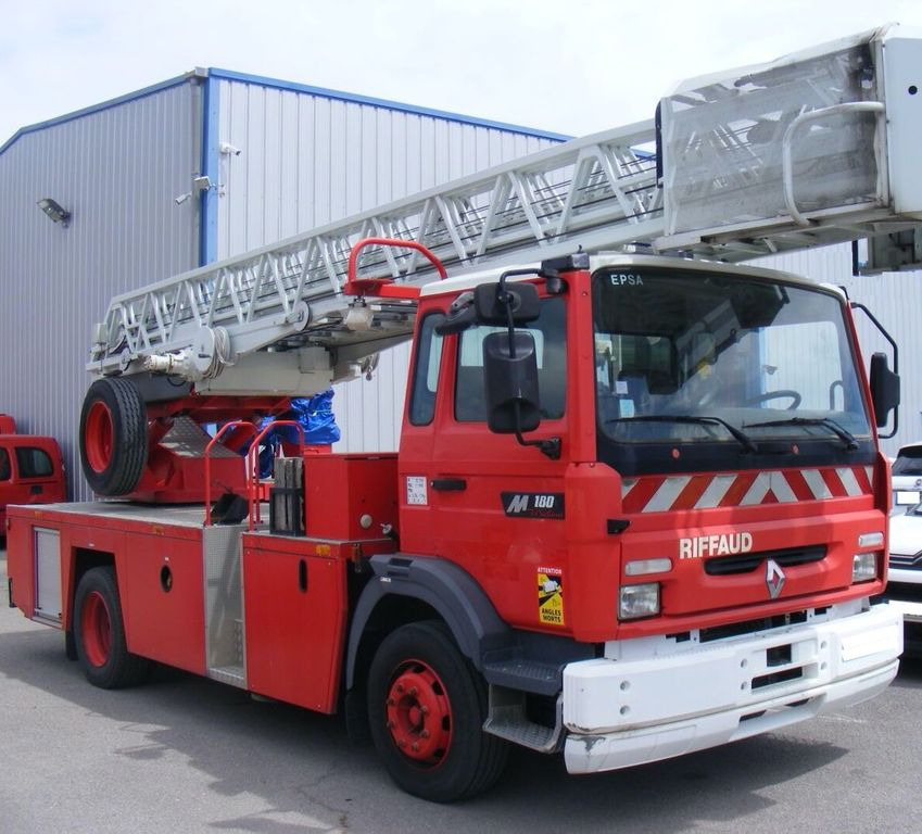 Renault Midliner M180 Drehleiter Feuerwehr EPSA23.5 1999 - Vazdušna platforma montirana na kamion: slika 2 Renault Midliner M180 Drehleiter Feuerwehr EPSA23.5 1999 - Vazdušna platforma montirana na kamion: slika 2