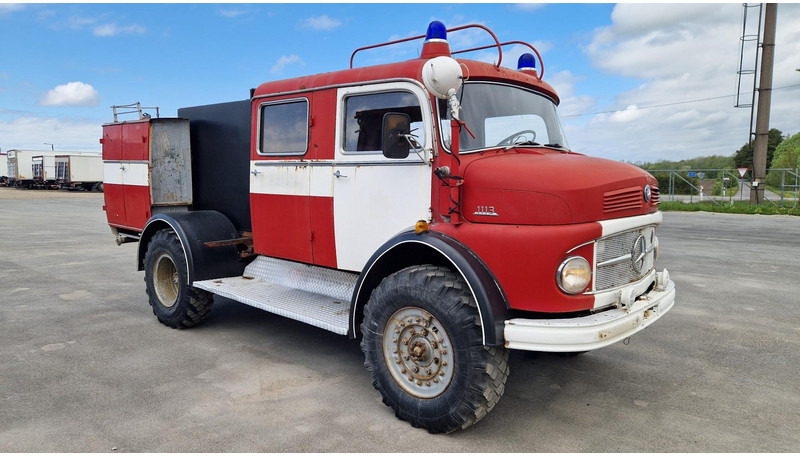 Mercedes-Benz 1113 4X4 new tank - Vatrogasni kamion: slika 2 Mercedes-Benz 1113 4X4 new tank - Vatrogasni kamion: slika 2