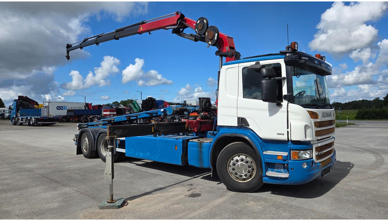 Scania P360 6X2*4 HMF 1720K4 EURO6 - Kamion sa kablovskim sistemom, Kamion sa dizalicom: slika 2 Scania P360 6X2*4 HMF 1720K4 EURO6 - Kamion sa kablovskim sistemom, Kamion sa dizalicom: slika 2