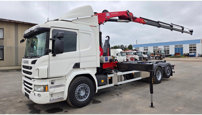 Scania P370 6X2*4 HMF 1730 - Kamion sa hidrauličnom kukom, Kamion sa dizalicom: slika 1 Scania P370 6X2*4 HMF 1730 - Kamion sa hidrauličnom kukom, Kamion sa dizalicom: slika 1