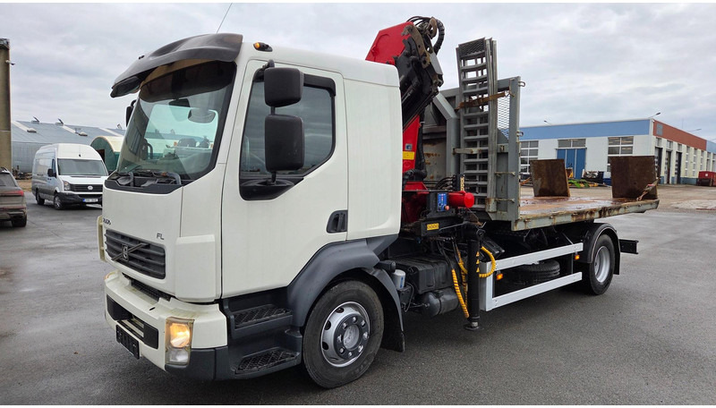 Volvo FL280 4X2 HMF 1560 + platform - Kamion sa hidrauličnom kukom, Kamion sa dizalicom: slika 1 Volvo FL280 4X2 HMF 1560 + platform - Kamion sa hidrauličnom kukom, Kamion sa dizalicom: slika 1