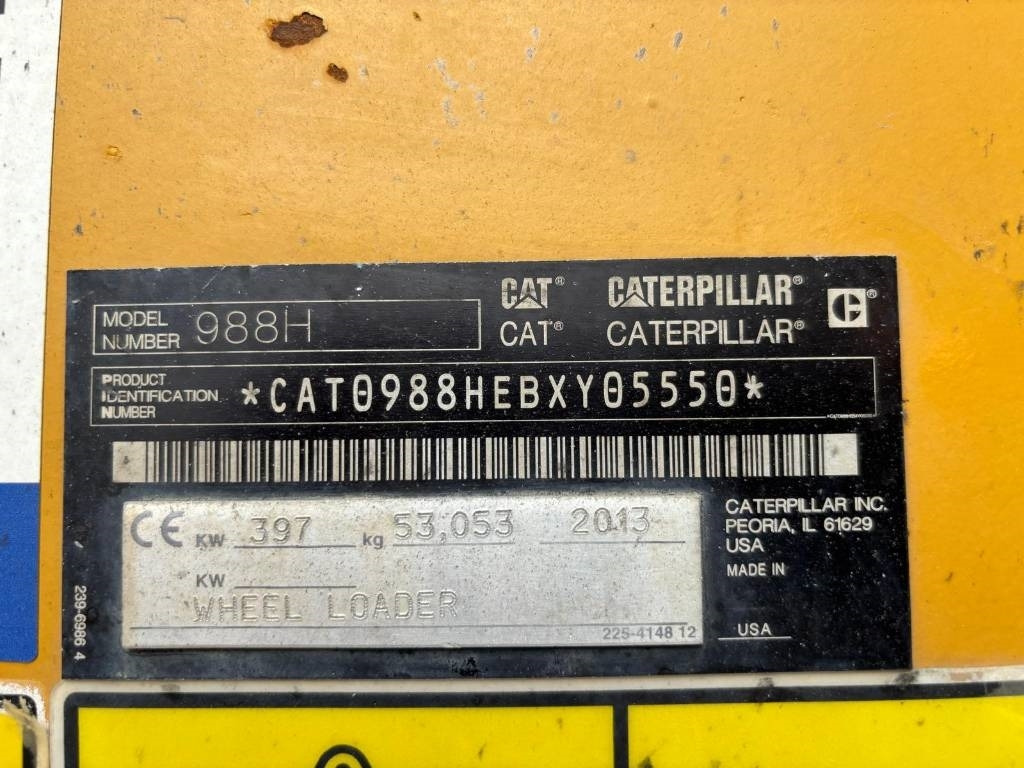 Utovarivač točkaš CAT 988 H: slika 10