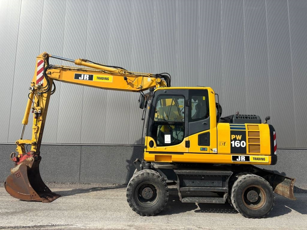 Komatsu PW 160 - Bager točkaš: slika 1 Komatsu PW 160 - Bager točkaš: slika 1
