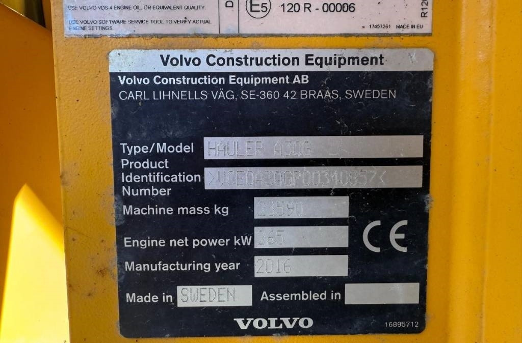 Volvo A 30 G (On Transport) - Zglobni kiper: slika 2 Volvo A 30 G (On Transport) - Zglobni kiper: slika 2