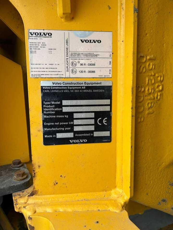 Volvo A 30 G (Under Preparation) - Zglobni kiper: slika 2 Volvo A 30 G (Under Preparation) - Zglobni kiper: slika 2