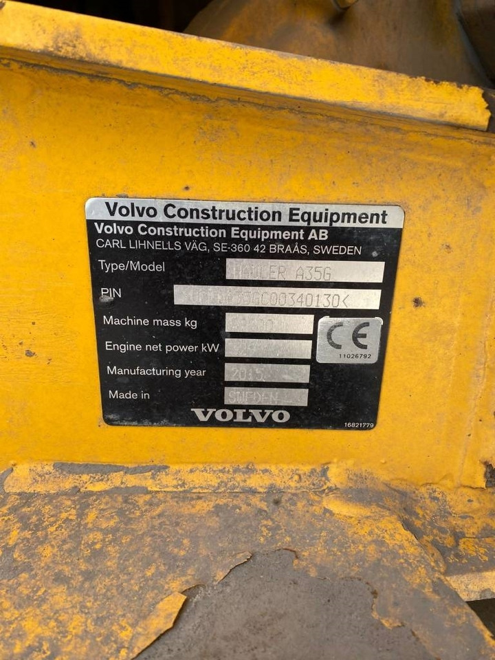Volvo A 35 G (Under Preparation) - Zglobni kiper: slika 4 Volvo A 35 G (Under Preparation) - Zglobni kiper: slika 4