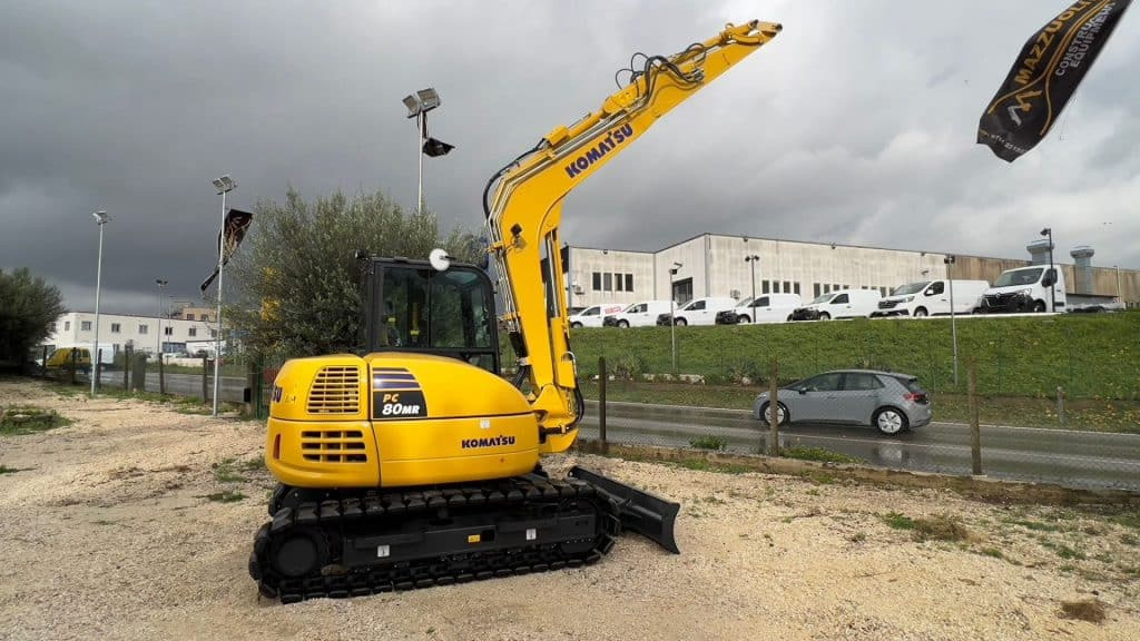 Komatsu PC80 MR-5 - Mini bager: slika 4 Komatsu PC80 MR-5 - Mini bager: slika 4