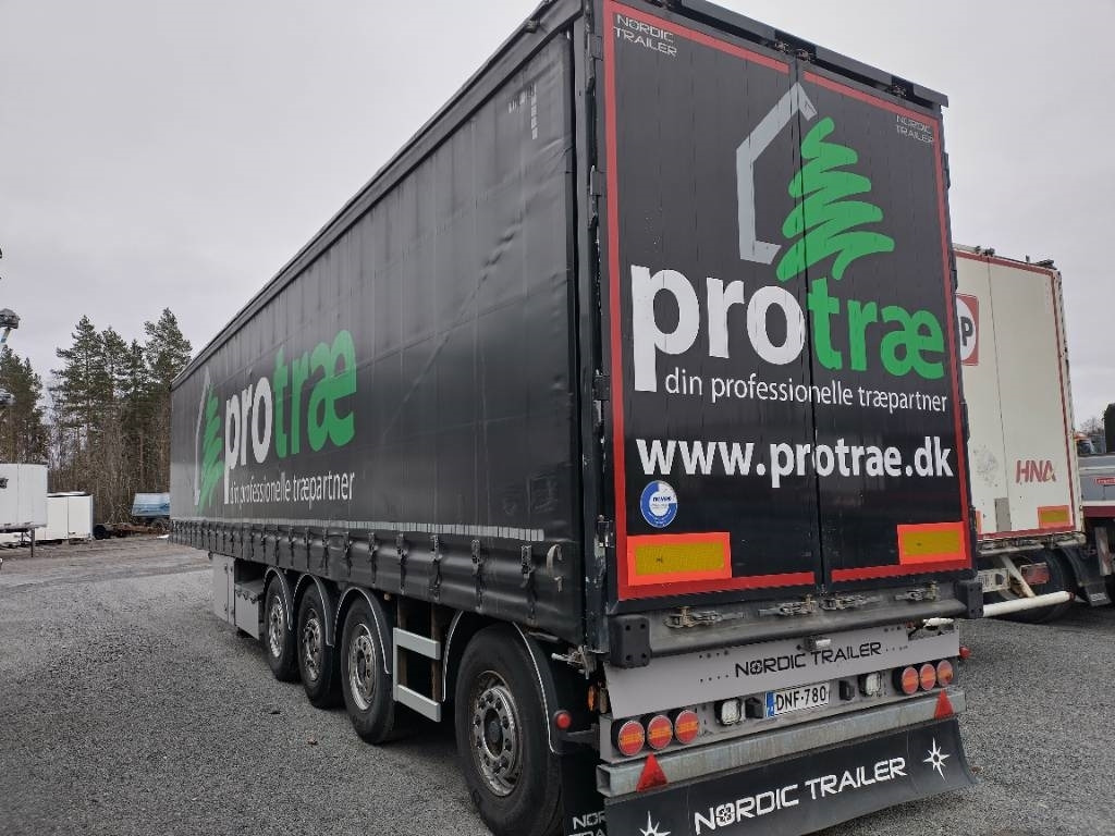 Nordic Trailer 4 aks. 30tn kapellivaunu - Poluprikolica sa ceradom: slika 2 Nordic Trailer 4 aks. 30tn kapellivaunu - Poluprikolica sa ceradom: slika 2