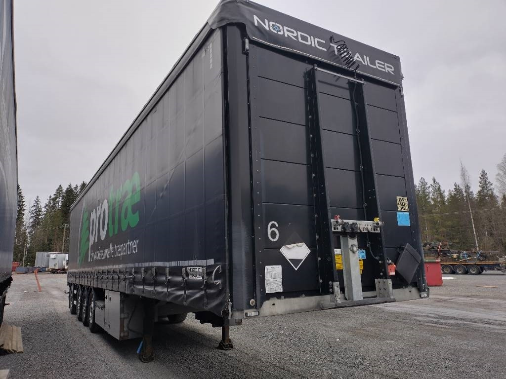 Nordic Trailer 4 aks. 30tn kapellivaunu - Poluprikolica sa ceradom: slika 5 Nordic Trailer 4 aks. 30tn kapellivaunu - Poluprikolica sa ceradom: slika 5