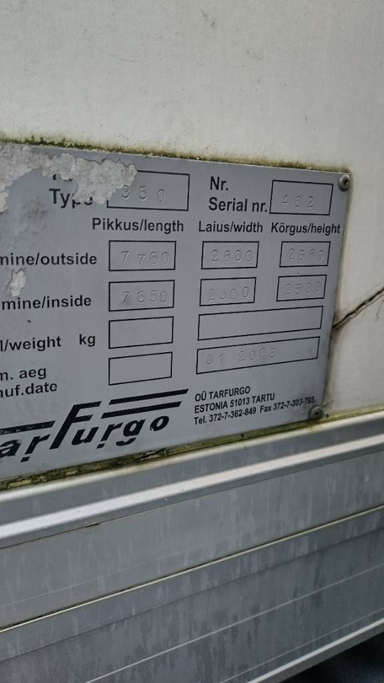 Scania P94 kokosivuaukeva kori+pl-nostin  - Kamion sa zatvorenim sandukom: slika 4 Scania P94 kokosivuaukeva kori+pl-nostin  - Kamion sa zatvorenim sandukom: slika 4