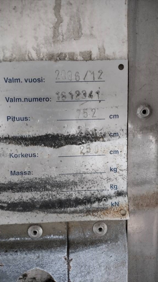 VAK 7,5m kokosivuauk kori+pl-nostin - Promenjivo telo - sanduk: slika 5 VAK 7,5m kokosivuauk kori+pl-nostin - Promenjivo telo - sanduk: slika 5