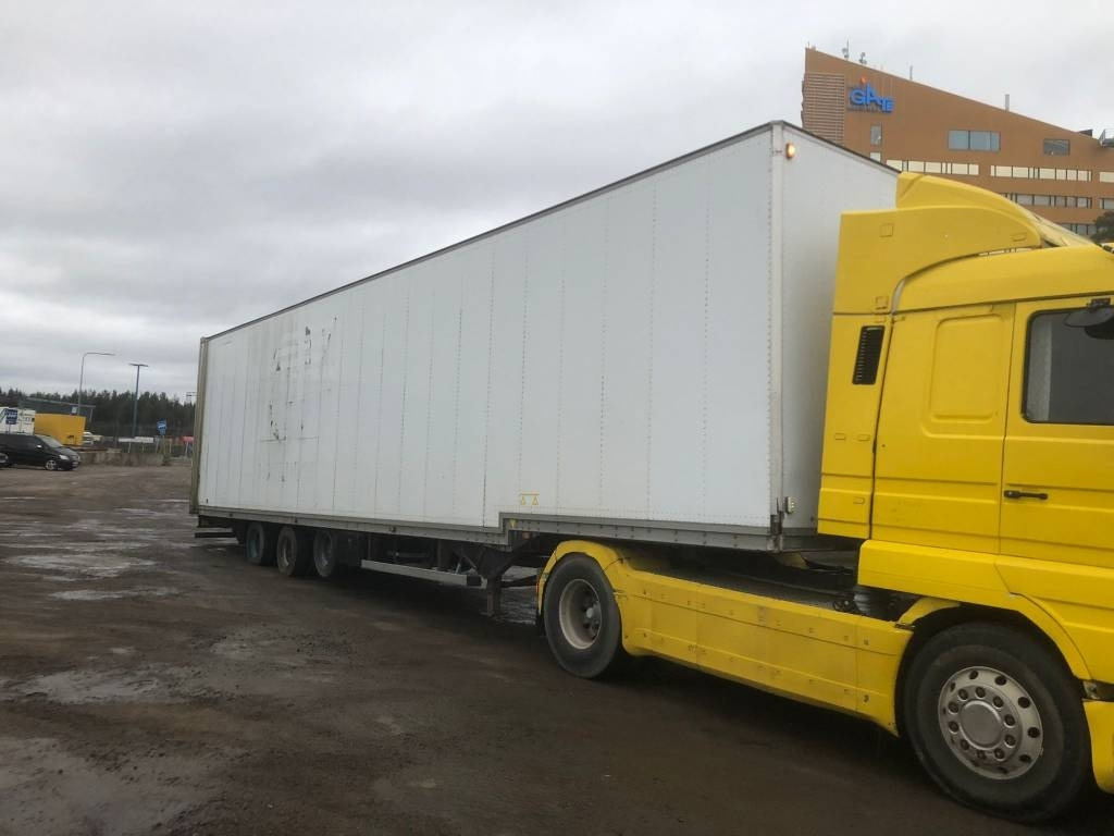 Van Hool pokattu megakärry,varastoksi - Poluprikolica sa zatvorenim sandukom: slika 1 Van Hool pokattu megakärry,varastoksi - Poluprikolica sa zatvorenim sandukom: slika 1