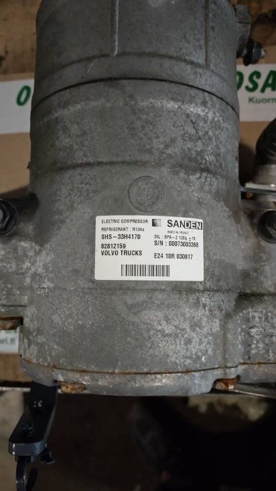 Volvo taukoilmastointi kompura  - Električni sistem za Kamion: slika 1 Volvo taukoilmastointi kompura  - Električni sistem za Kamion: slika 1