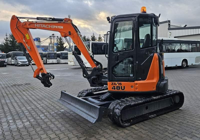 Hitachi ZX48U-5A CLR / 3 ŁYŻKI / SPROWADZONA / 2 300 MTH - Bager guseničar: slika 1 Hitachi ZX48U-5A CLR / 3 ŁYŻKI / SPROWADZONA / 2 300 MTH - Bager guseničar: slika 1