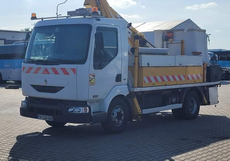 Renault MIDLUM 180 DCI / SPROWADZONA / ZWYŻKA - Vazdušna platforma montirana na kamion: slika 2 Renault MIDLUM 180 DCI / SPROWADZONA / ZWYŻKA - Vazdušna platforma montirana na kamion: slika 2