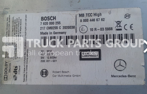 MERCEDES-BENZ Actros MP4 EURO6 car multimedia, ECTS. Radio TCC MID navigation autoradio - Sistem za navigaciju za Kamion: slika 2 MERCEDES-BENZ Actros MP4 EURO6 car multimedia, ECTS. Radio TCC MID navigation autoradio - Sistem za navigaciju za Kamion: slika 2