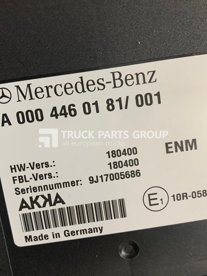 MERCEDES BENZ Citaro 1, Citaro 2, Conecto, Integro, Intouro, O350, Tourismo, Travego, EVOBUS, BUS, ENM unit, 0004460181 by AKKA, HW version: 180400, FBL version: 180400 - Upravljačka jedinica za Autobus: slika 1 MERCEDES BENZ Citaro 1, Citaro 2, Conecto, Integro, Intouro, O350, Tourismo, Travego, EVOBUS, BUS, ENM unit, 0004460181 by AKKA, HW version: 180400, FBL version: 180400 - Upravljačka jedinica za Autobus: slika 1