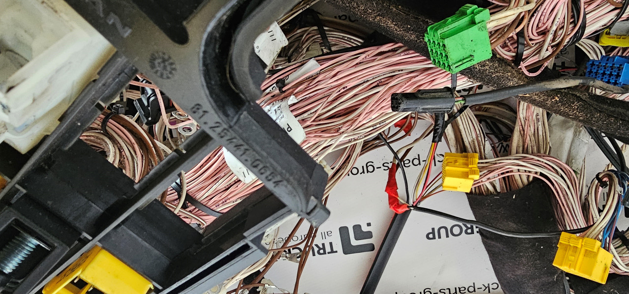 Rezervni deo za Kamion MAN MAN TGX, TGS EURO6 cable harness with connectors inside cab, full set, wiring set electric support 81254586184, 81254585181, 81254566672, 81254595085, 81254585533, 81254566749: slika 12