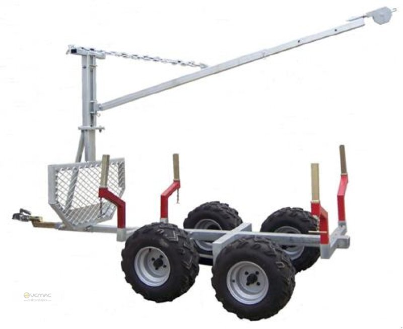 Vemac ATV Quad 2ton Rückewagen Holzrückewagen Forst Kran Traktor - Šumska prikolica: slika 1 Vemac ATV Quad 2ton Rückewagen Holzrückewagen Forst Kran Traktor - Šumska prikolica: slika 1