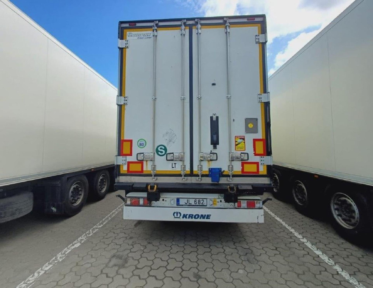 2018 Krone SDR Double Deck Cool Liner FP45 ThermoKing SLXi 300 Lifting Axle - Poluprikolica hladnjače: slika 3 2018 Krone SDR Double Deck Cool Liner FP45 ThermoKing SLXi 300 Lifting Axle - Poluprikolica hladnjače: slika 3