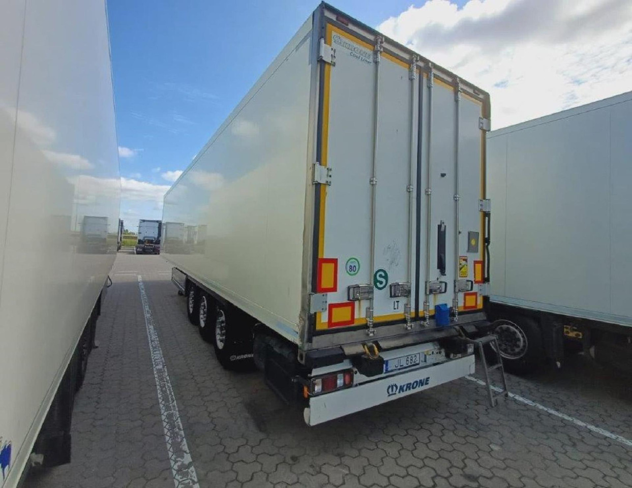 2018 Krone SDR Double Deck Cool Liner FP45 ThermoKing SLXi 300 Lifting Axle - Poluprikolica hladnjače: slika 5 2018 Krone SDR Double Deck Cool Liner FP45 ThermoKing SLXi 300 Lifting Axle - Poluprikolica hladnjače: slika 5