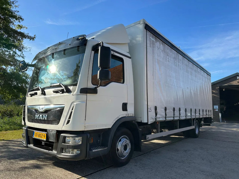 MAN TGL 12.220 / EURO6 / NL TRUCK / AUTOMATIC / CURTAINSIDE - Kamion sa ceradom: slika 1 MAN TGL 12.220 / EURO6 / NL TRUCK / AUTOMATIC / CURTAINSIDE - Kamion sa ceradom: slika 1