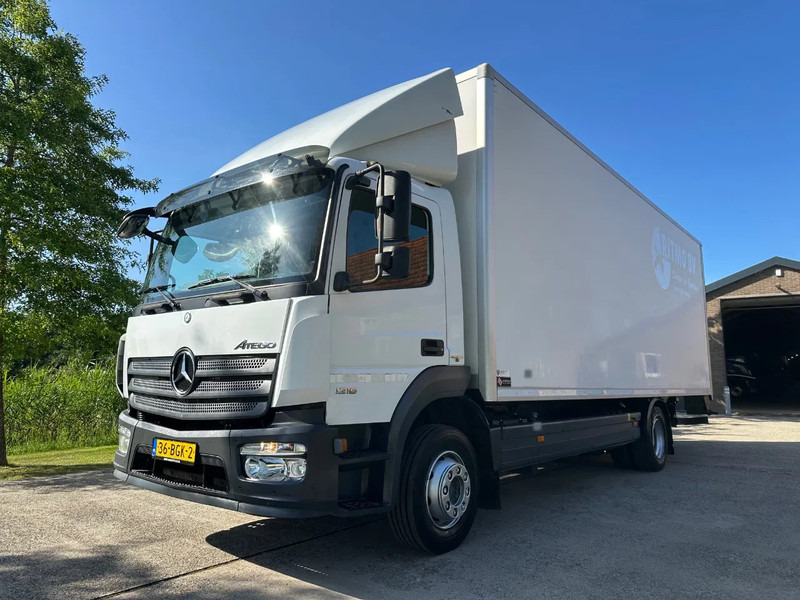 Mercedes-Benz Atego 1218 / NL TRUCK / EURO 6 / BOX + LIFT / 12T - Kamion sa zatvorenim sandukom: slika 1 Mercedes-Benz Atego 1218 / NL TRUCK / EURO 6 / BOX + LIFT / 12T - Kamion sa zatvorenim sandukom: slika 1