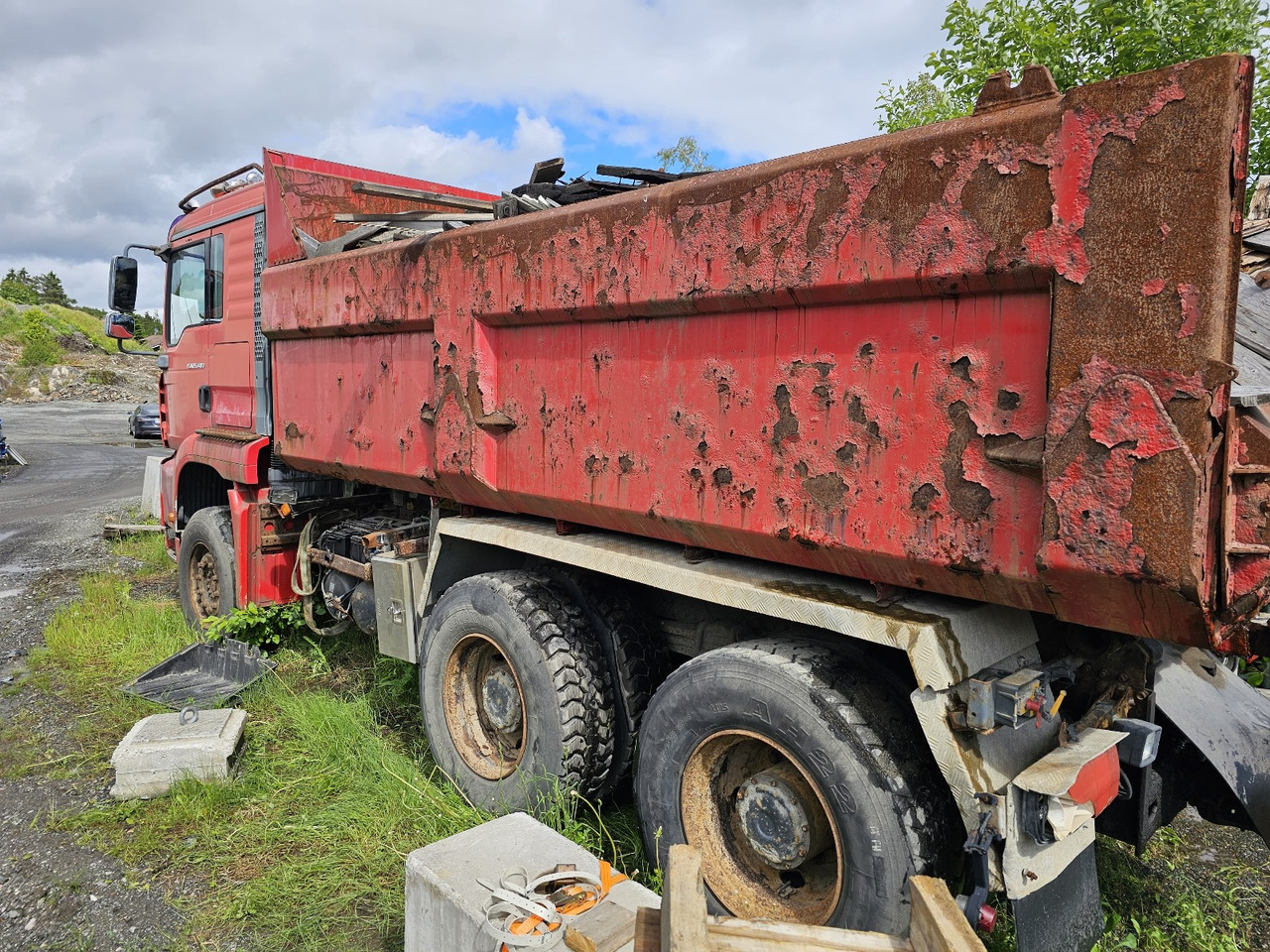 MAN TGA 26.480 6x4 Manual Full Steel - Istovarivač: slika 2 MAN TGA 26.480 6x4 Manual Full Steel - Istovarivač: slika 2