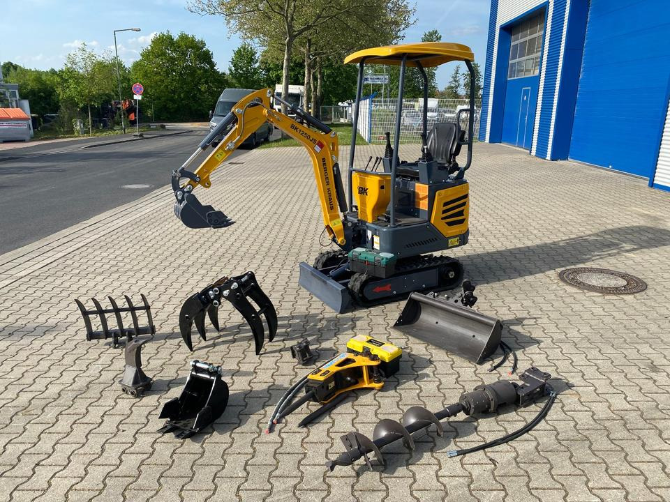 Minibagger BK1250JS + Zubehör *INKL.19% MWST*KUBOTA*BERGER KRAUS*JOYSTICK*SOFORT!* - Mini bager: slika 2 Minibagger BK1250JS + Zubehör *INKL.19% MWST*KUBOTA*BERGER KRAUS*JOYSTICK*SOFORT!* - Mini bager: slika 2