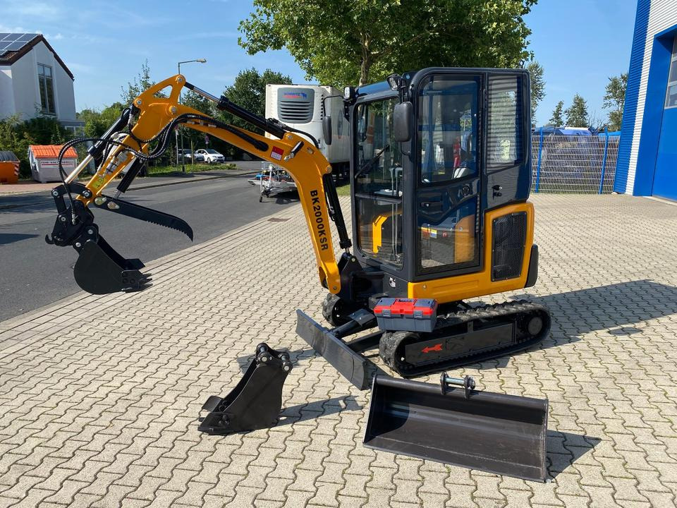 Minibagger BK2000KSR inkl. Schaufelpaket *INKL.19% MWST*BERGER KRAUS*YANMAR*SCHWENKARM* VERSTELLFAHRWERK* - Mini bager: slika 2 Minibagger BK2000KSR inkl. Schaufelpaket *INKL.19% MWST*BERGER KRAUS*YANMAR*SCHWENKARM* VERSTELLFAHRWERK* - Mini bager: slika 2