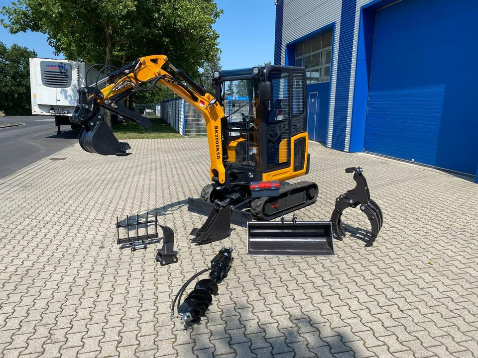 Minibagger BK2000KSR inkl. Zubehörpaket *INKL.19% MWST*BERGER KRAUS*YANMAR*SCHWENKARM* VERSTELLFAHRWERK* - Mini bager: slika 2 Minibagger BK2000KSR inkl. Zubehörpaket *INKL.19% MWST*BERGER KRAUS*YANMAR*SCHWENKARM* VERSTELLFAHRWERK* - Mini bager: slika 2