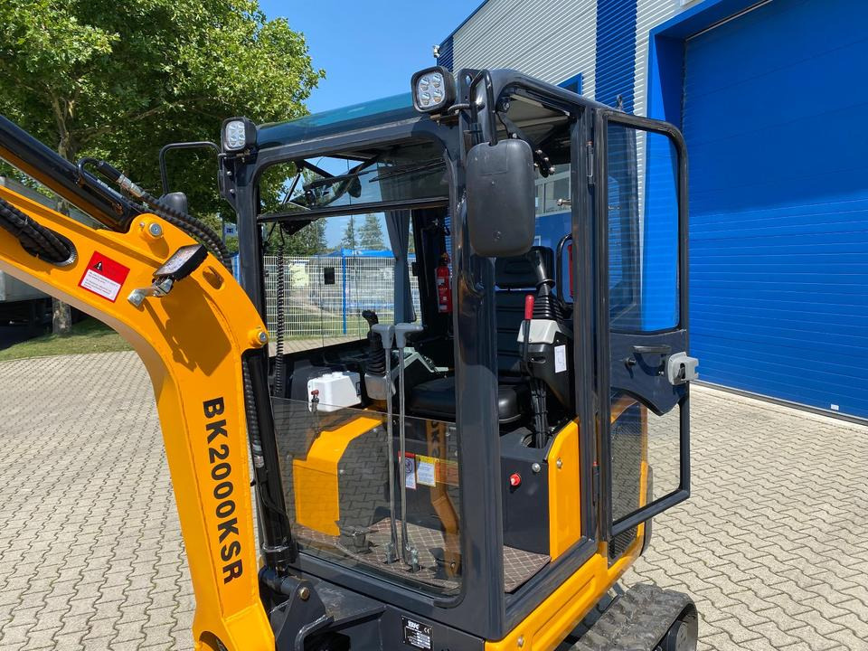 Minibagger BK2000KSR inkl. Zubehörpaket *INKL.19% MWST*BERGER KRAUS*YANMAR*SCHWENKARM* VERSTELLFAHRWERK* - Mini bager: slika 5 Minibagger BK2000KSR inkl. Zubehörpaket *INKL.19% MWST*BERGER KRAUS*YANMAR*SCHWENKARM* VERSTELLFAHRWERK* - Mini bager: slika 5