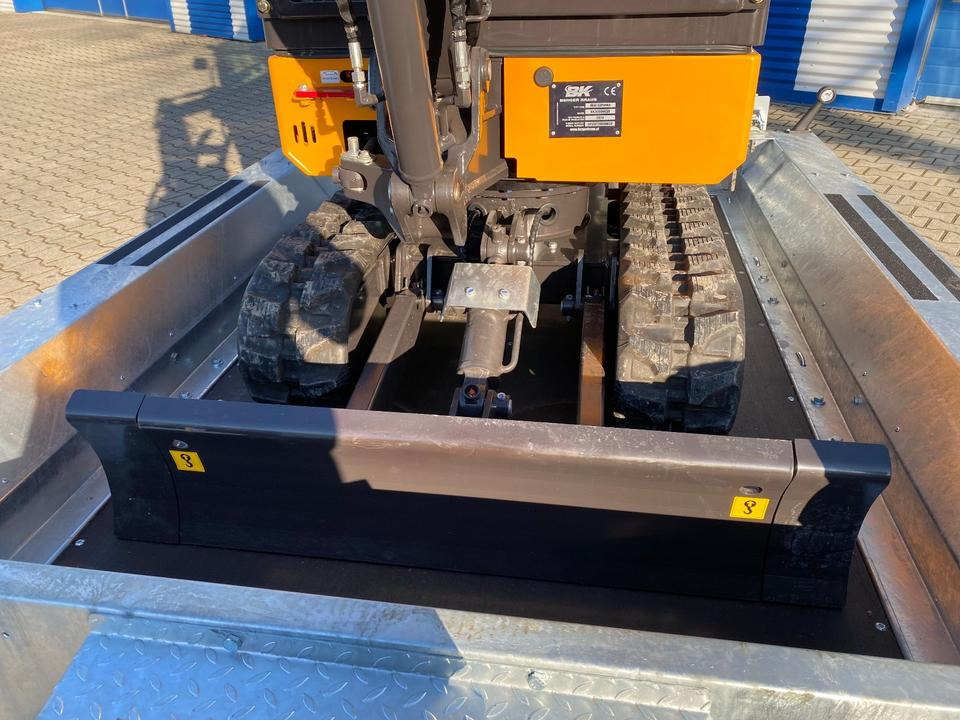 Mini bager, Prikolica Minibagger BK2000NKSR + Tieflader + Zubehör *INKL.19% MWST*BERGER KRAUS*KUBOTA* KLIMA*SCHWENKARM*VERSTELLFAHRWERK*: slika 7