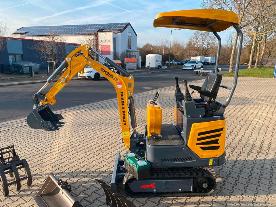 Minibagger BK950JS + Zubehör *INKL.19% MWST*BERGER KRAUS*JOYSTICK*SOFORT!* - Mini bager: slika 5 Minibagger BK950JS + Zubehör *INKL.19% MWST*BERGER KRAUS*JOYSTICK*SOFORT!* - Mini bager: slika 5