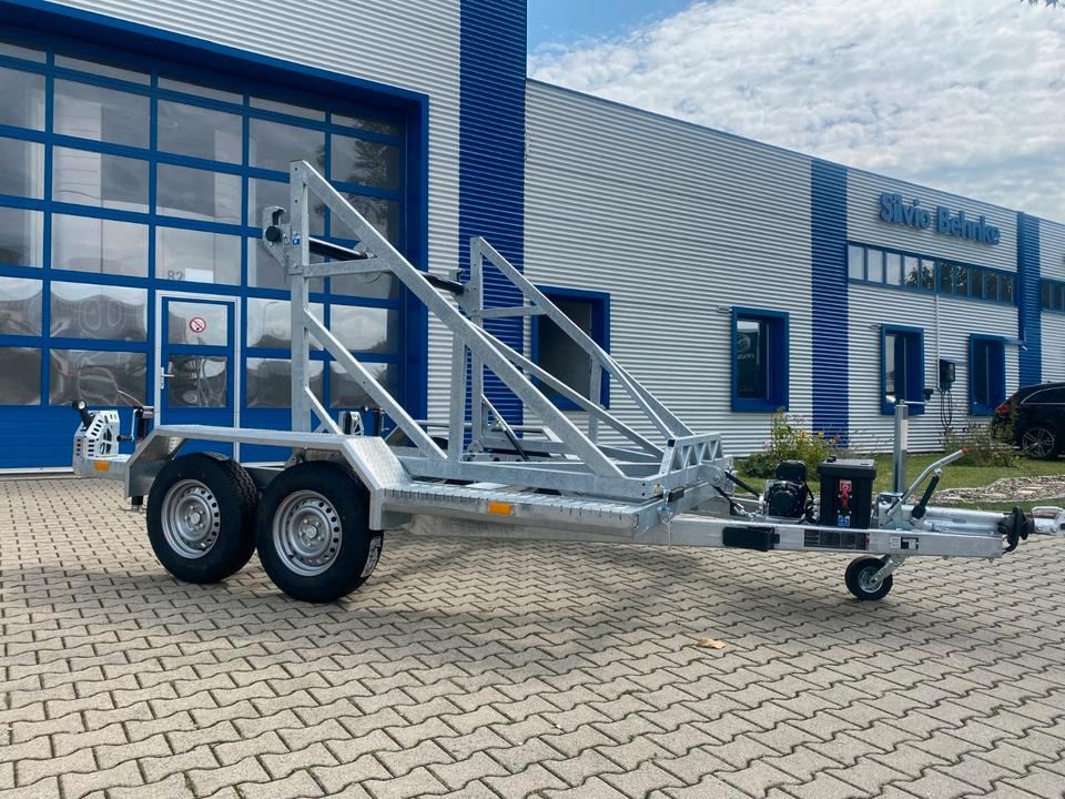 TA-NO Kabeltrommel-Anhänger 3500KG E-Winde *INKL.19% MWST* Kabelanhänger Sofort Verfügbar! - Kablovska prikolica: slika 1 TA-NO Kabeltrommel-Anhänger 3500KG E-Winde *INKL.19% MWST* Kabelanhänger Sofort Verfügbar! - Kablovska prikolica: slika 1