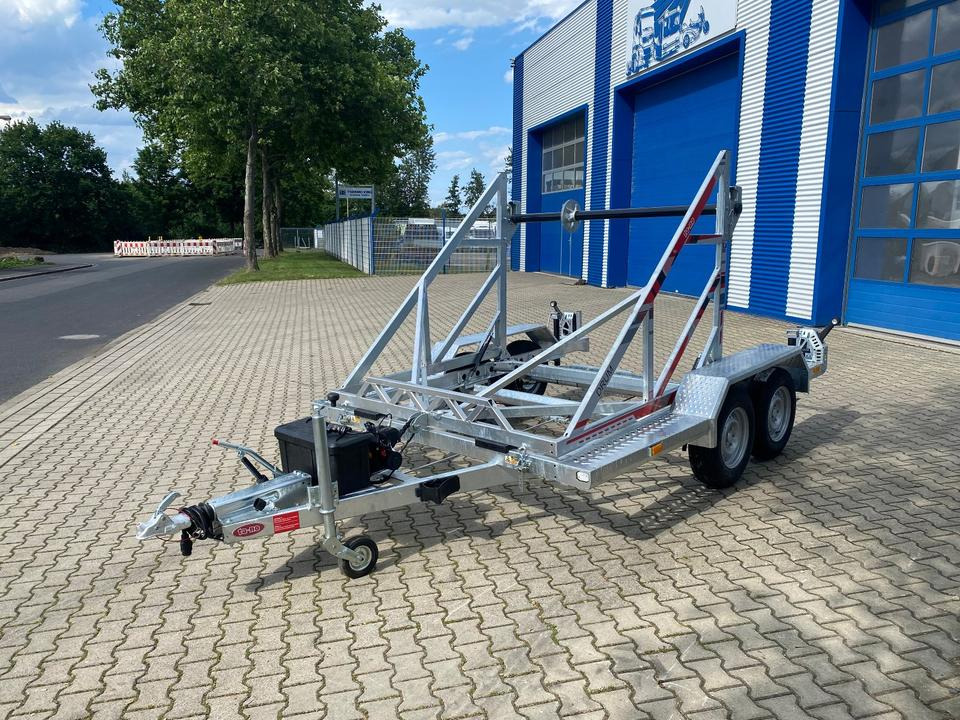 Vermietung / Kabelanhänger 3500KG E-Winde / Nutzlast 2749KG / Kabeltrommel-Anhänger / Glasfaser/ 3 Tage - Kablovska prikolica: slika 3 Vermietung / Kabelanhänger 3500KG E-Winde / Nutzlast 2749KG / Kabeltrommel-Anhänger / Glasfaser/ 3 Tage - Kablovska prikolica: slika 3